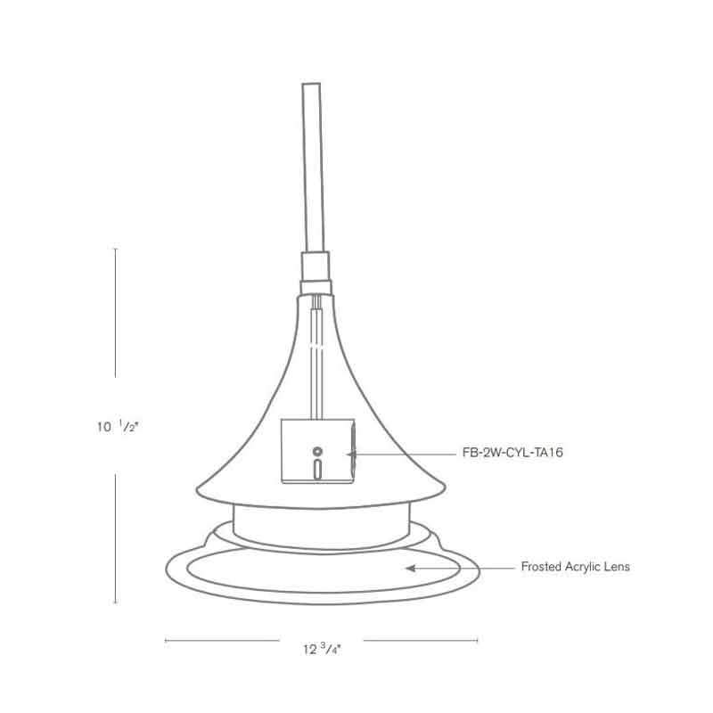 SPJ Lighting SPJ18-13B 3W LED Hanging House 12V