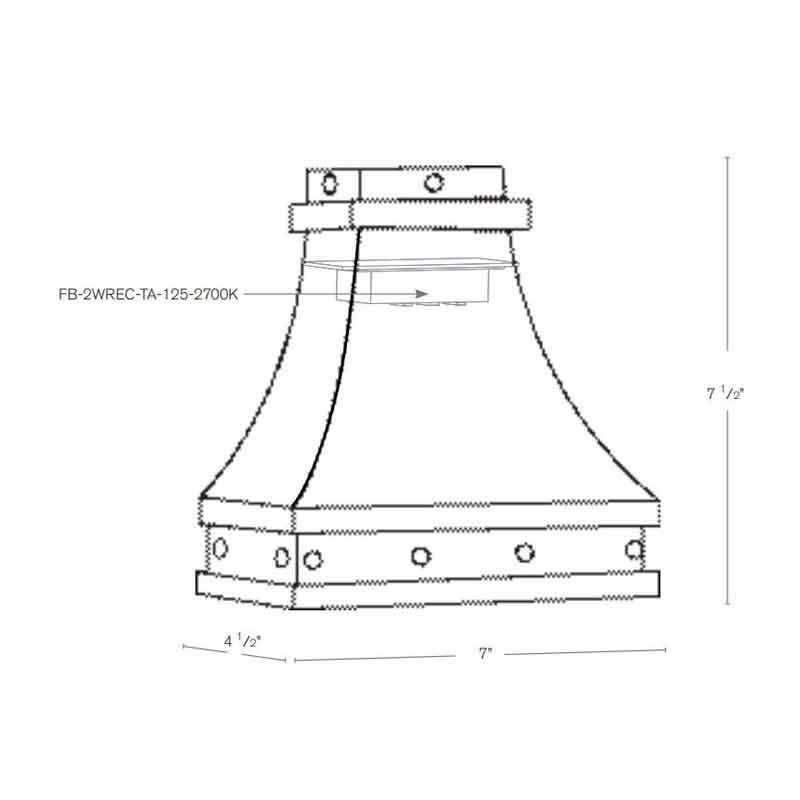 SPJ Lighting SPJ2100-40 2W LED Surface Mount 12V