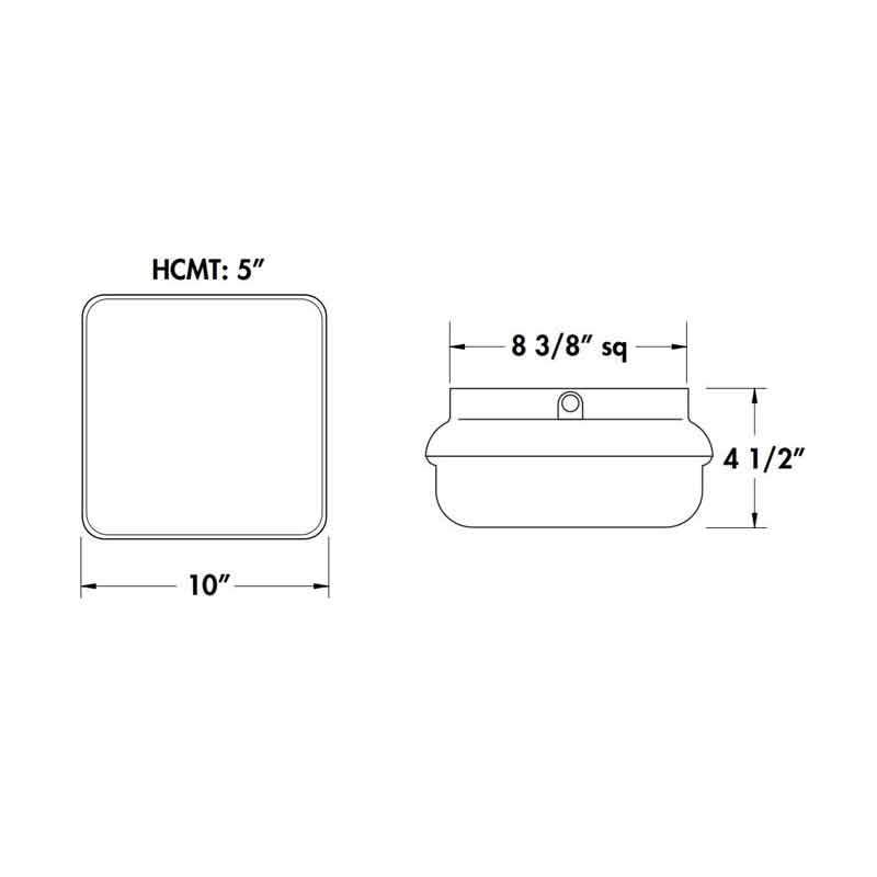 SPJ Lighting SPJ395 L1800C 4000K Square Protek
