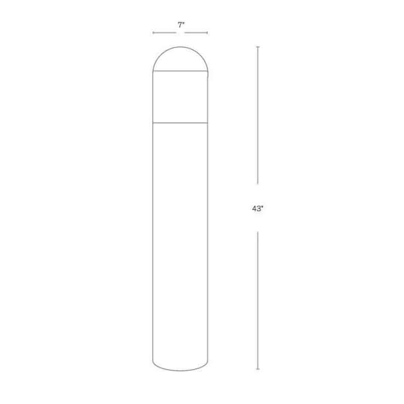SPJ Lighting SPJ51-08-12 LED Bollard Light 12V
