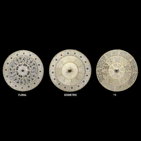 Fortuny 126-SH-1 Scheherazade 3 Tiers in Decorated Silk Suspended - 49-3/8" - Seginus Lighting