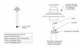 Hadco CUL7 12V Medium Copper Path Light