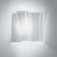 Artemide 0395028A Logico Single Incandescent 75W E26 Grey Mini Wall Light - Seginus Lighting