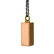 CopperMoon Lighting CM.605 Copper & Brass Square Hanging Pendant Light