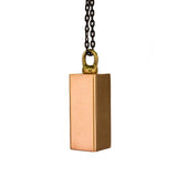 CopperMoon Lighting CM.605 Copper & Brass Square Hanging Pendant Light
