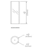 CopperMoon CM.730 / CM.750 Glass (Clear) - Replacement Glass for CM.730 / CM.750 Path Lights (Min Quantity 3)