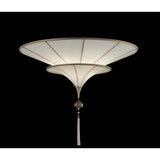 Fortuny G080SH-4 IV FM Scheherazade 2 Tiers Glass Lamp Vogue Flush Mount 31.5" 