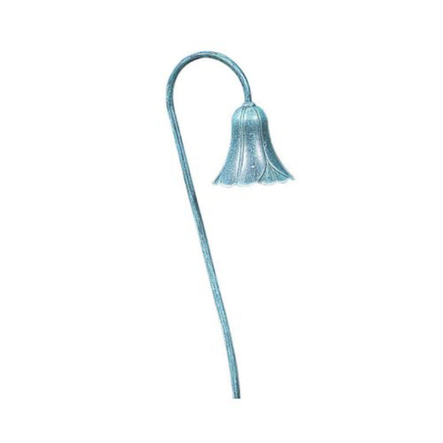 Hadco TUL1 12V Small Tulip Aluminum Path Light Verde Green