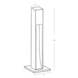 SPJ Lighting SPJ-34LR Solid Brass Contemporary ClassicsPath / Area Light