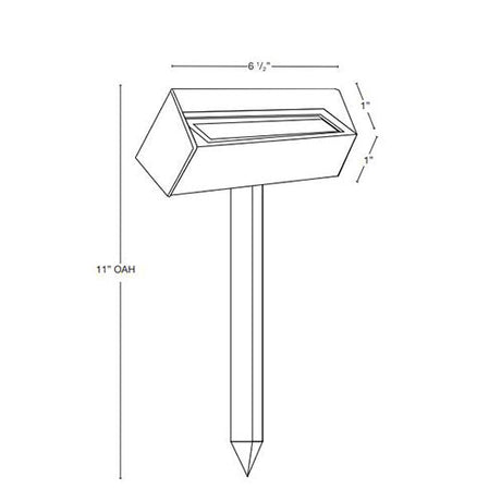 SPJ Lighting SPJ-MSWW6 4W LED Wall Washer