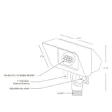 SPJ Lighting SPJ-MWW2-RGBW Wall Washer Additional View 1