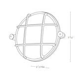 SPJ Lighting SPJ-NS-WF8 Nautical Flush Mount 8W LED RGBW