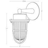 SPJ Lighting SPJ-NS-WM5 Nautical Wall Mount 10W LED 120V