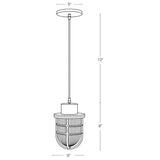 SPJ Lighting SPJ-NS6-C Nautical Pendant Mount 8W LED RGBW