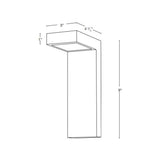 SPJ Lighting SPJ-WM9 Solid Brass Wall Mount