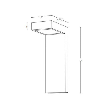 SPJ Lighting SPJ-WM9 Solid Brass Wall Mount