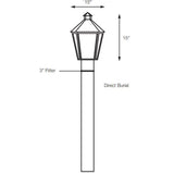 SPJ Lighting SPJ27-05B Post Lantern