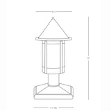 SPJ Lighting SPJ44-01A 8W Column Mount