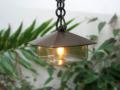 Coe Studios HL-ES Solid Bronze Estate Hanging Lamp with E27 LED