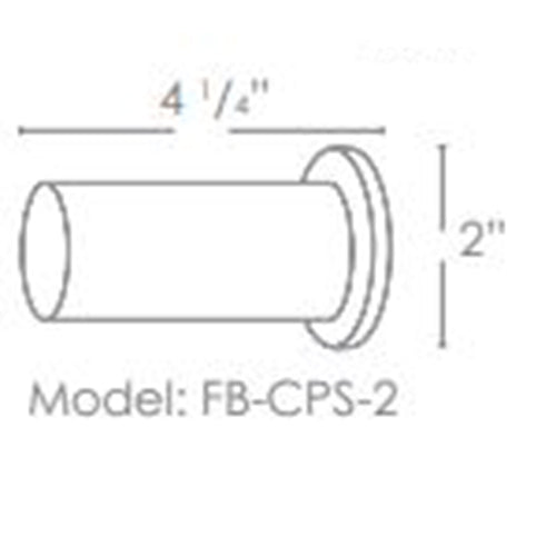 SPJ Lighting FB-CPS-2 Concrete Pour Sleeves