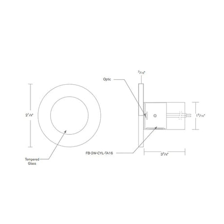 SPJ Lighting SPJ-GDG-30W LED Recessed Mini Accent Light