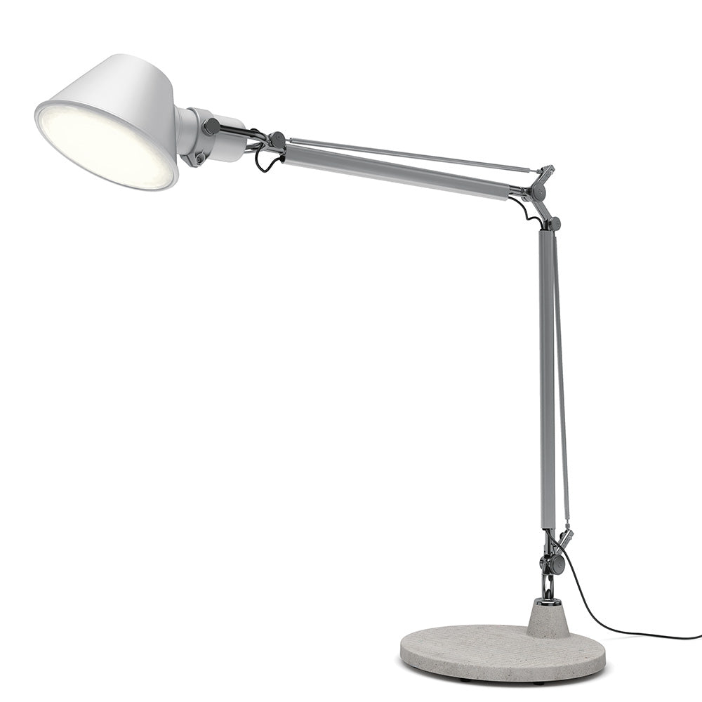 Artemide 1532155A Tolomeo XXL LED 55W 30K 90CRI Aluminum with Base 120V Floor Light