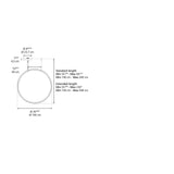 Artemide 1993068A Discovery Vert 100 Suspension LED 56W 30K 90CRI Dimmable 2-Wire/0-10V Additional Image 1