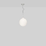 Artemide CAS10 Castore Max 150W E26 White Suspension Light 120V - Seginus Lighting