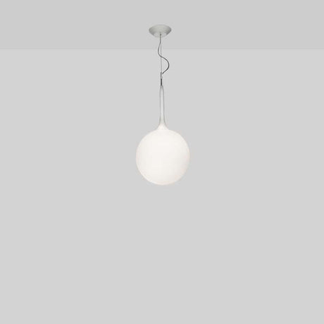 Artemide CAS10 Castore Max 150W E26 White Suspension Light 120V - Seginus Lighting