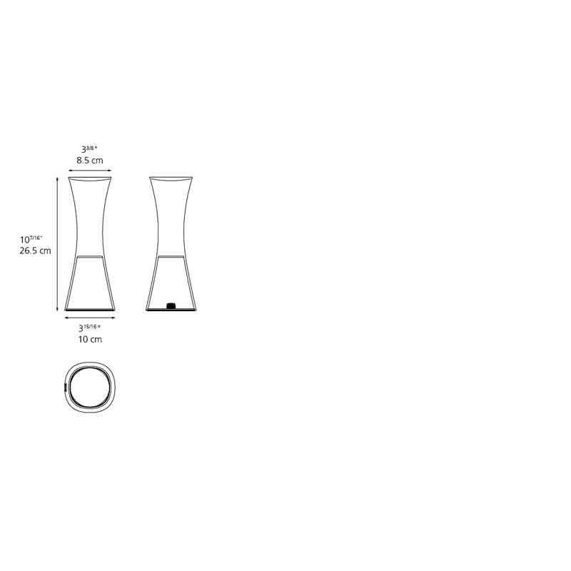 Artemide 01650 Come Together 3.5W LED Table Light - Seginus Lighting