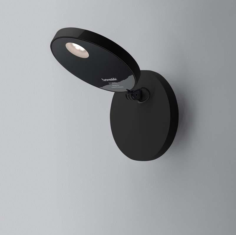 Artemide 1731 Demetra 9.2W LED without Dimmable Wall Spot Light - Seginus Lighting