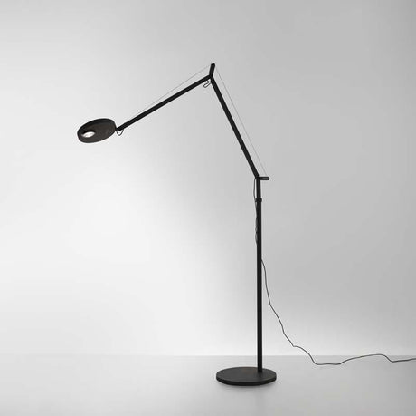 Artemide DEM2202 Demetra Professional 12W LED Matte Black Floor Light with Dimmable - Seginus Lighting