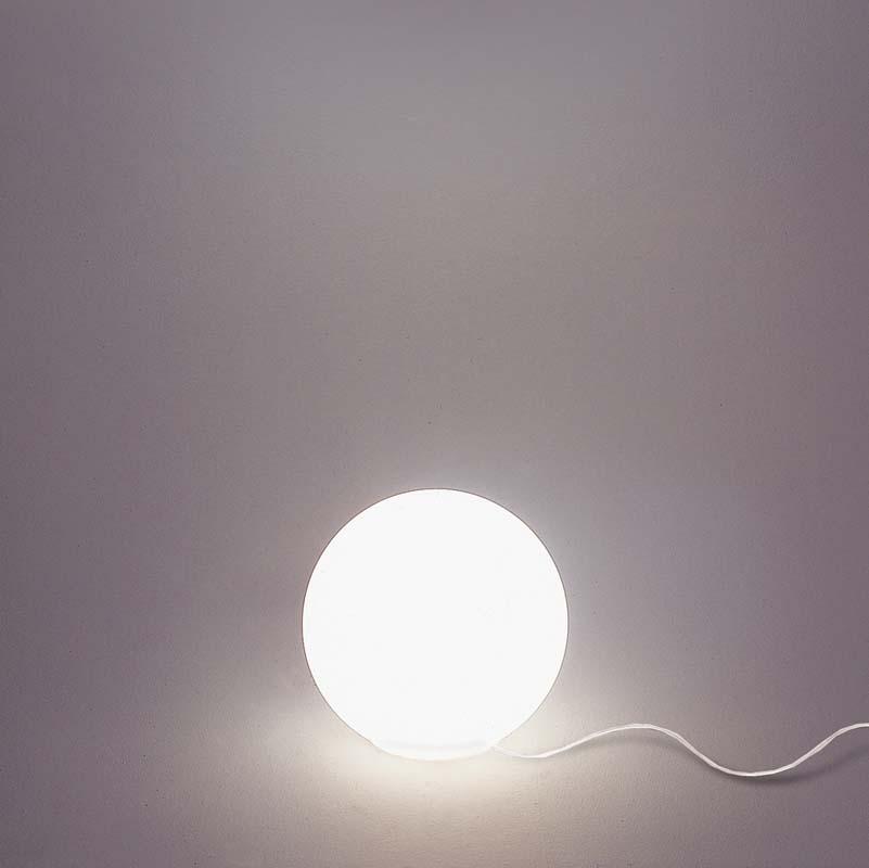 Artemide 018AE26 Dioscuri Max 100W E26 White Table Light with Switch - Seginus Lighting