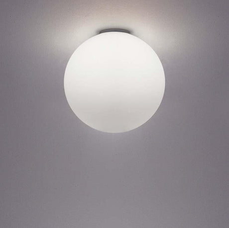 Artemide 011 Dioscuri Max 100W E26 White Wall/Ceiling Light 120V - Seginus Lighting