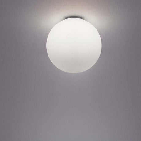 Artemide 011 Dioscuri Max 100W E26 White Wall/Ceiling Light 120V - Seginus Lighting