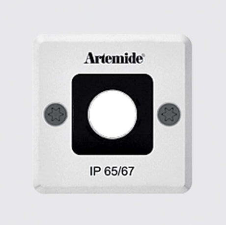 Artemide T40615W55 Ego 1.5W LED 55 Square Outdoor Ceiling Recessed Downlight 24V - Seginus Lighting