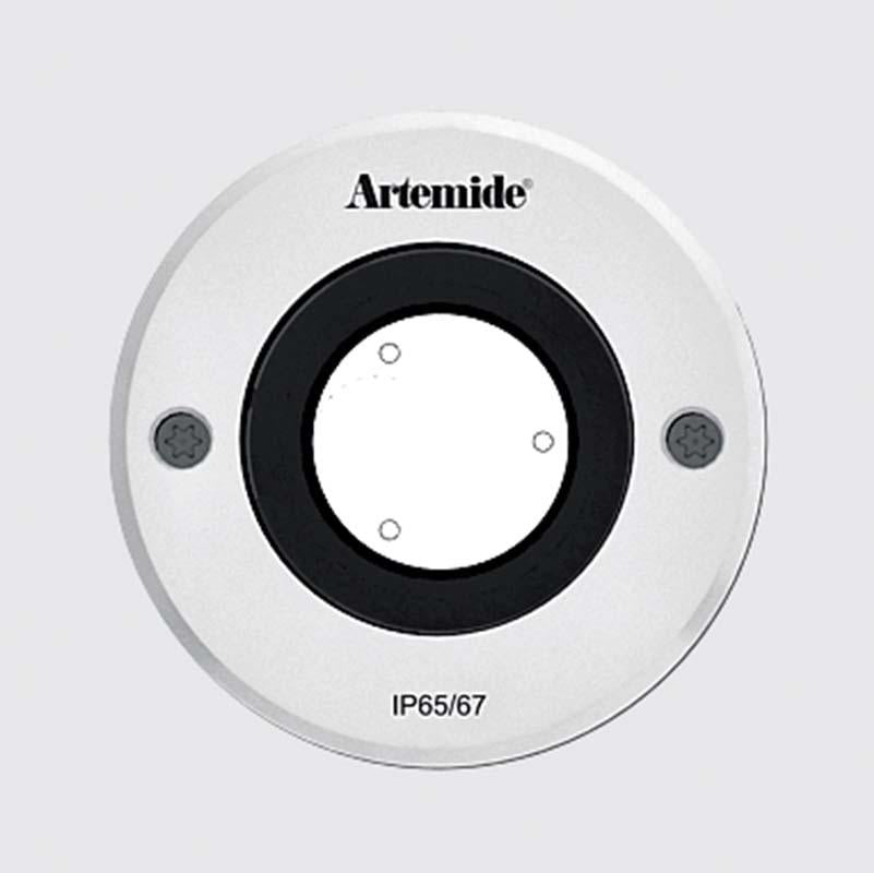 Artemide T40835W90 Ego 3.5W LED 90 Round Outdoor Ceiling Recessed Downlight 24V - Seginus Lighting