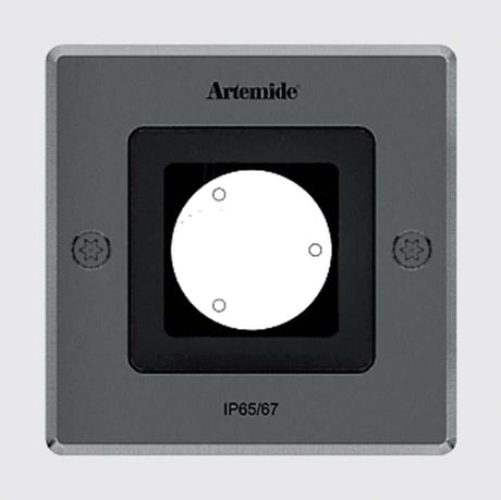 Artemide T40635W90 Ego 3.5W LED 90 Square Outdoor Ceiling Recessed Downlight 24V - Seginus Lighting