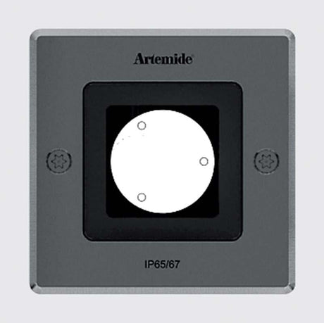 Artemide T40635W90 Ego 3.5W LED 90 Square Outdoor Ceiling Recessed Downlight 24V - Seginus Lighting
