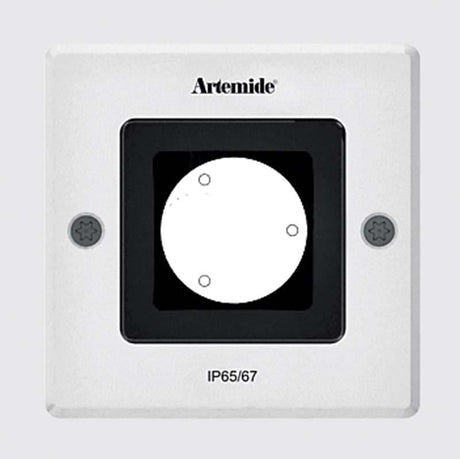 Artemide T40635W90 Ego 3.5W LED 90 Square Outdoor Ceiling Recessed Downlight 24V - Seginus Lighting