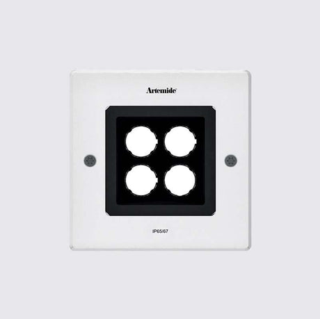 Artemide T4068W150 Ego 8W LED 150 Square Outdoor Ceiling Recessed Downlight 120V - Seginus Lighting
