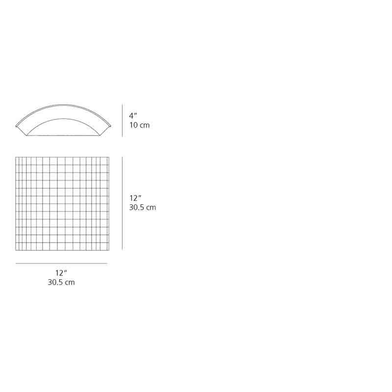 Artemide RD51310 Facet Incandescent 2X75W Wall Light 120V - Seginus Lighting