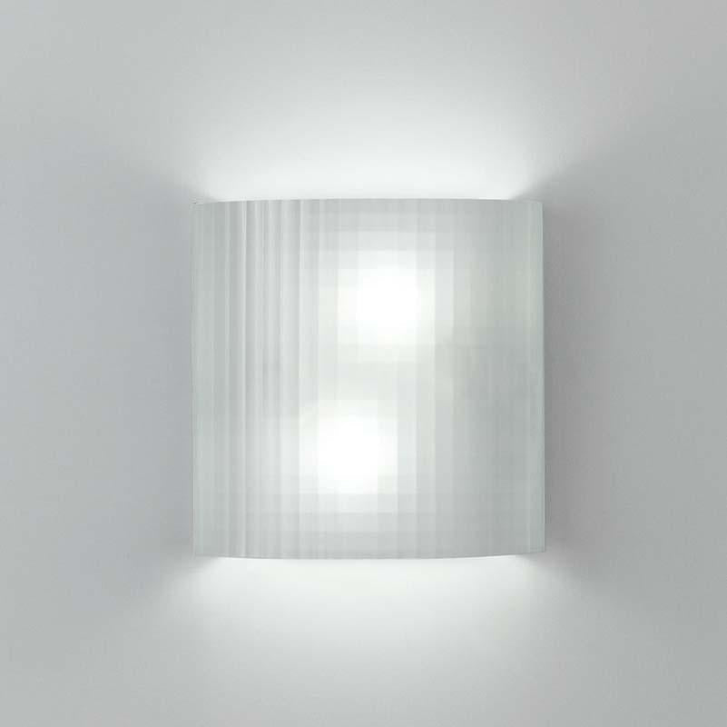 Artemide RD51310 Facet Incandescent 2X75W Wall Light 120V - Seginus Lighting