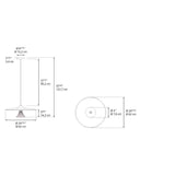 Artemide 1846038A Ipno 27.4W 2-Wire Dimmable Suspension LED Light - Seginus Lighting