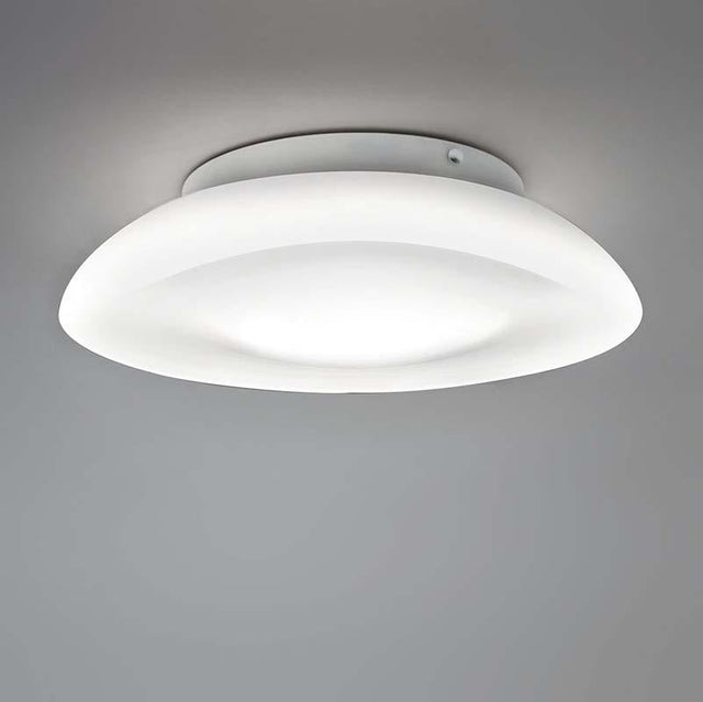 Artemide RD502110 Lunex 2X60W E26 17 Inch Wall/Ceiling Light 120V - Seginus Lighting