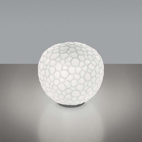 Artemide 1700018A Meteorite Max 100W E26 White 35 Inch with Dimmable Table Light - Seginus Lighting