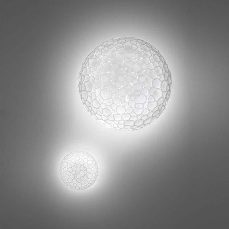 Artemide 1701018A Meteorite Max 150W E26 White 35 Inch Wall/Ceiling Light - Seginus Lighting