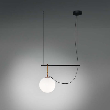 Artemide 127 NH S1 Gold Suspension LED Light - Seginus Lighting