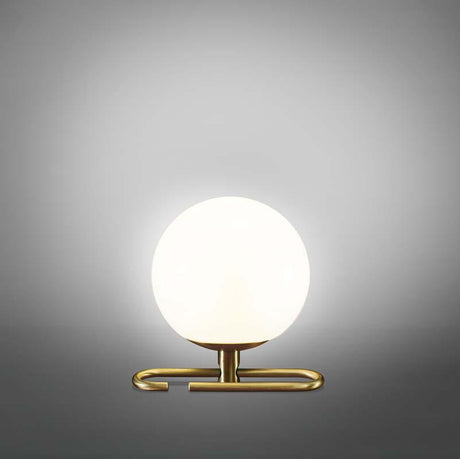 Artemide 1217018A NH1217 5W LED Gold Table/Hook Light - Seginus Lighting