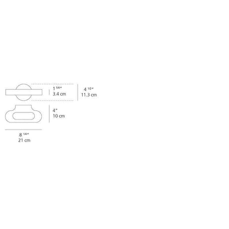 Artemide 0613018A Talo 150W Mini Wall Hal Light - Seginus Lighting